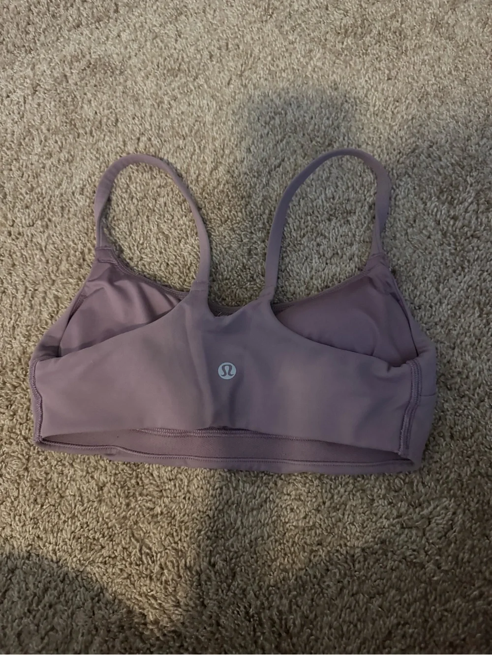 lululemon athletica lavender mauve seamless bralette